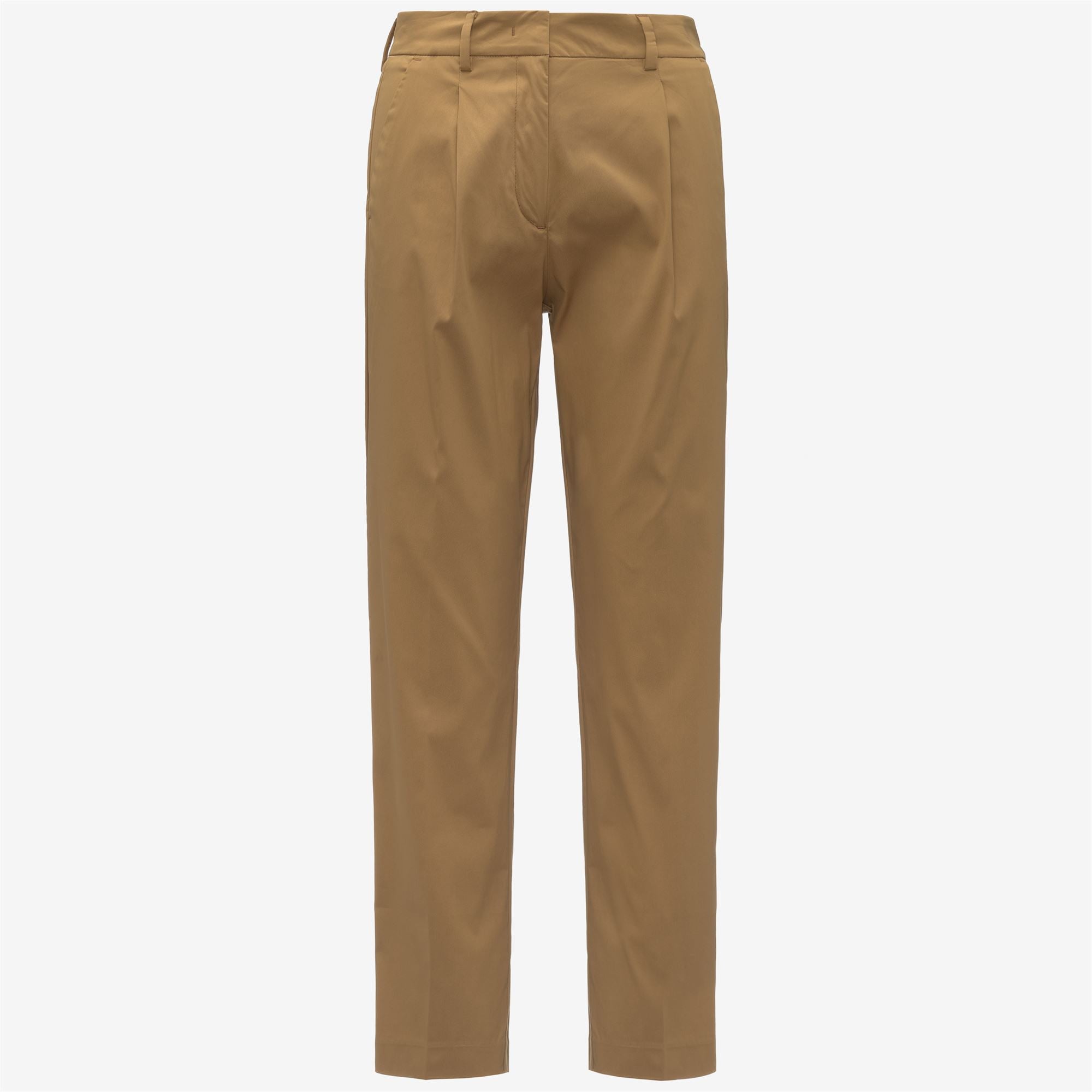Pants_Woman_EYRE TWILL TECH GOLF_Chino_Brown Bistre - Commercial 1