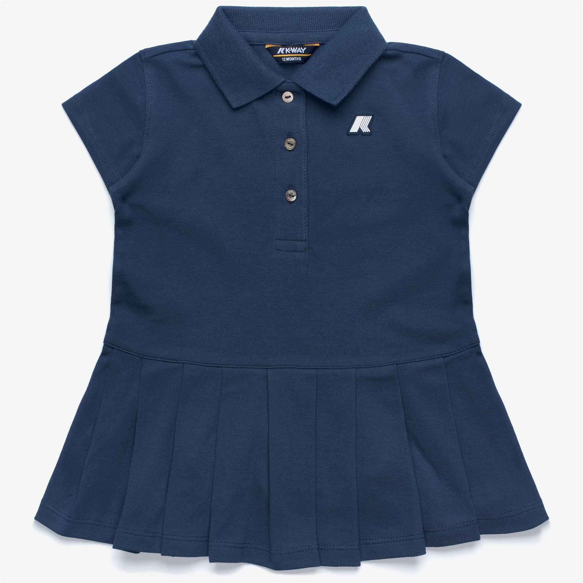 Dresses_Girl_E. DOLLIE PIQUE_Mid_Blue Insignia - Commercial 1