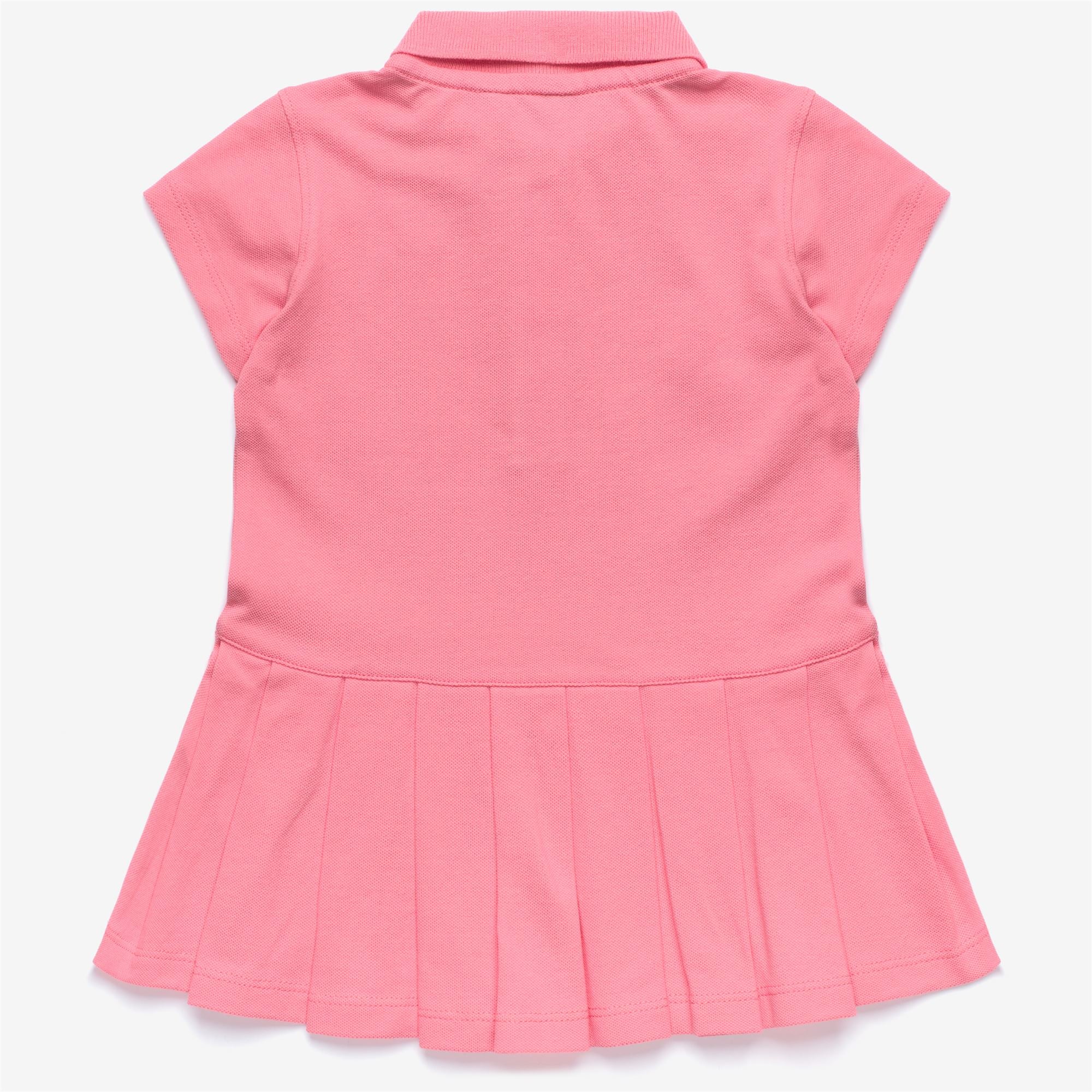 Dresses_Girl_E. DOLLIE PIQUE_Mid_Pink Geranium - Commercial 2