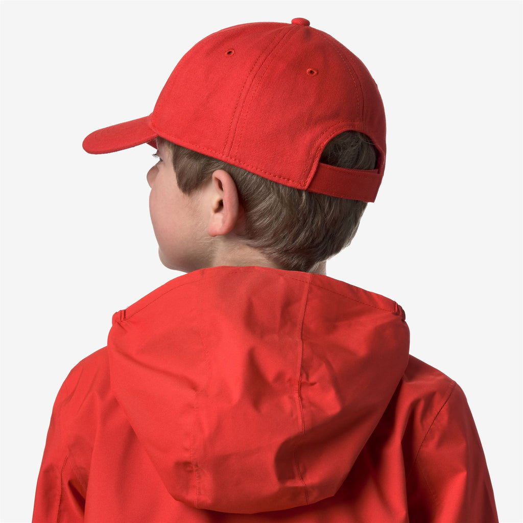 Headwear_Kid unisex_P. ILIS_Cap_Red Poppy - Commercial 5