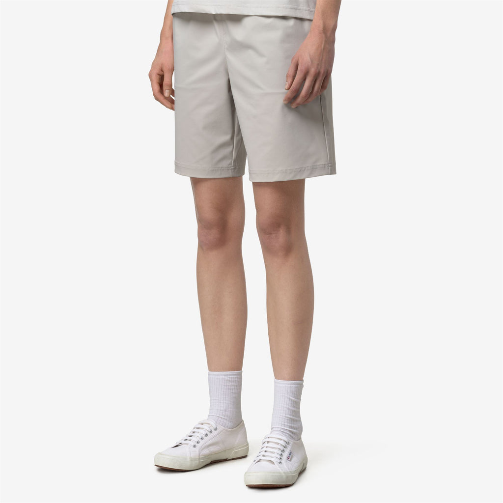 Shorts_Unisex_NESILIER TRAVEL_Sport Shorts_BEIGE LT - Commercial 5