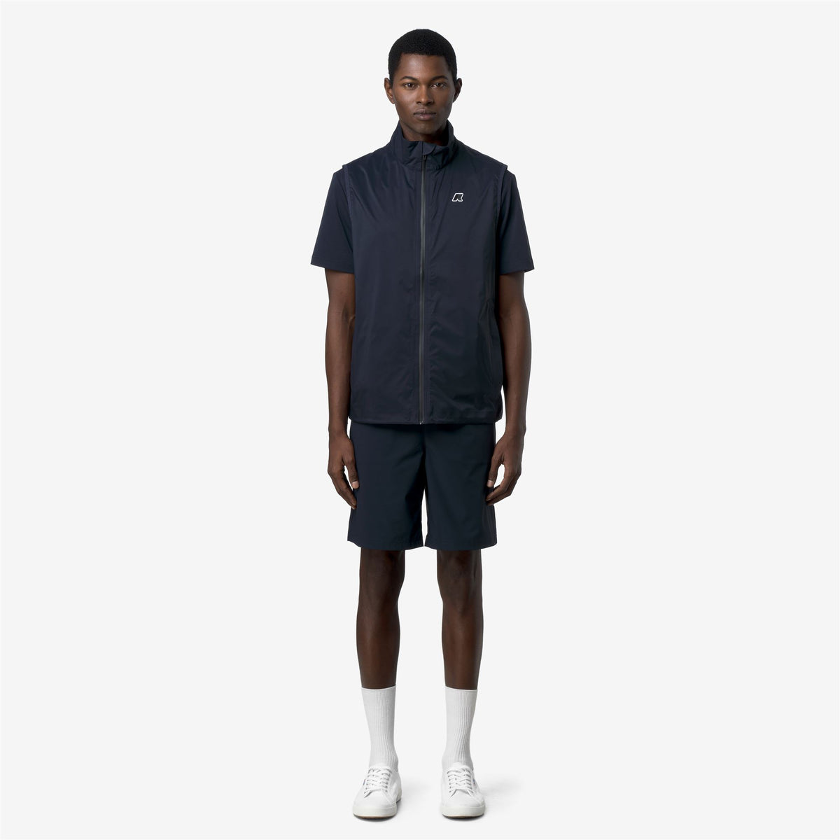 Shorts_Unisex_NESILIER TRAVEL_Sport Shorts_Blue Depth - Commercial 4