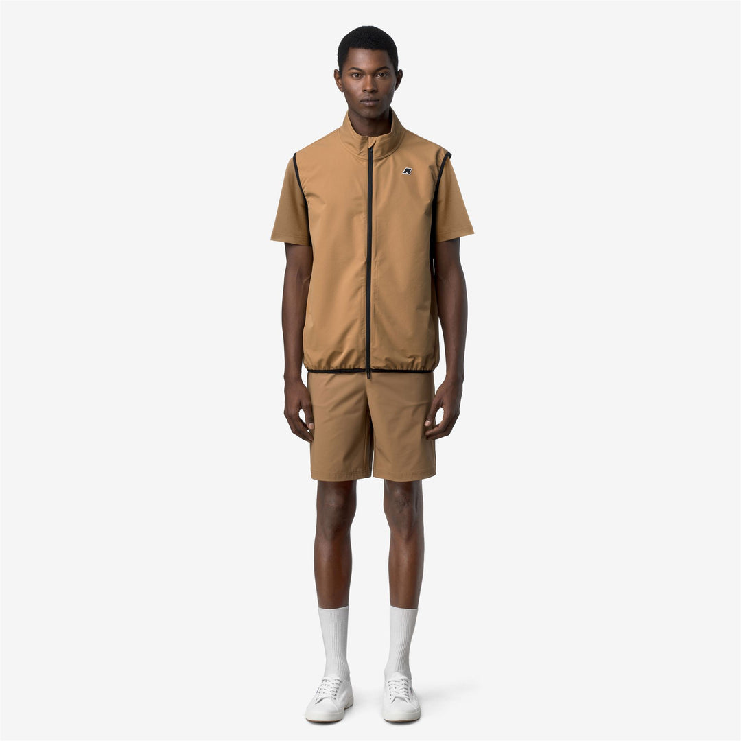 NESILIER TRAVEL - Shorts - Sport  Shorts - Unisex - BROWN BISTRE main