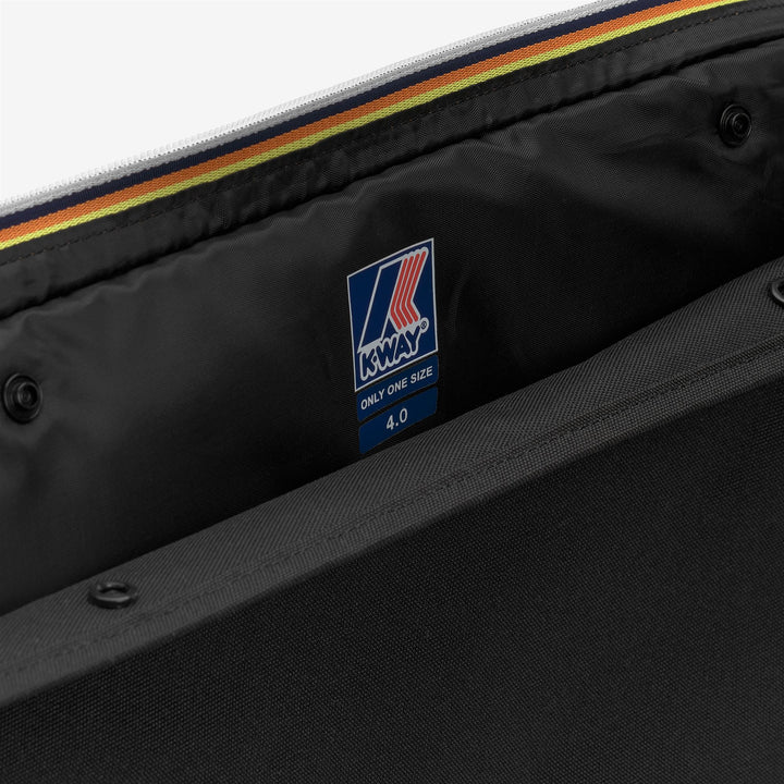 Bolso de hombro unisex de nailon reciclado rojo 3