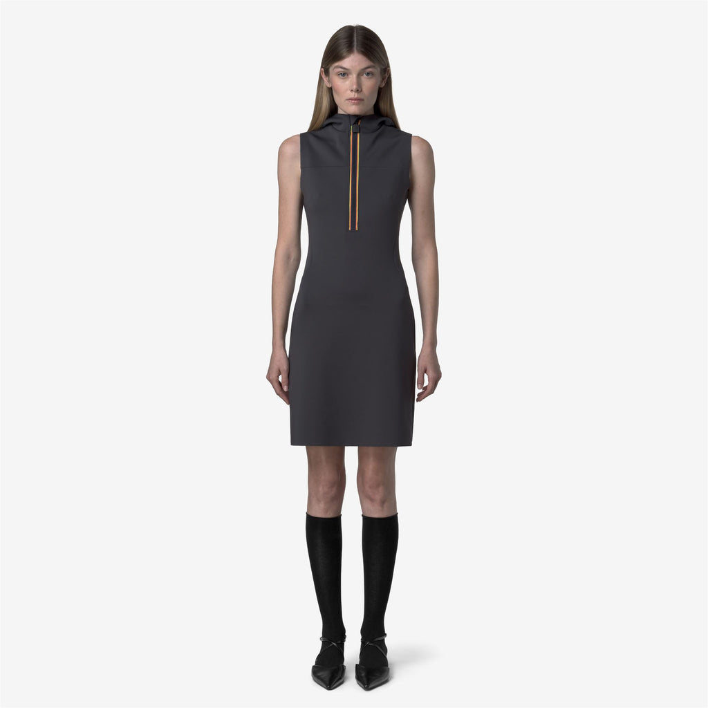 Dresses_WOMAN_HOODRESS SCUBA_Short_Blue Night - Commercial 4