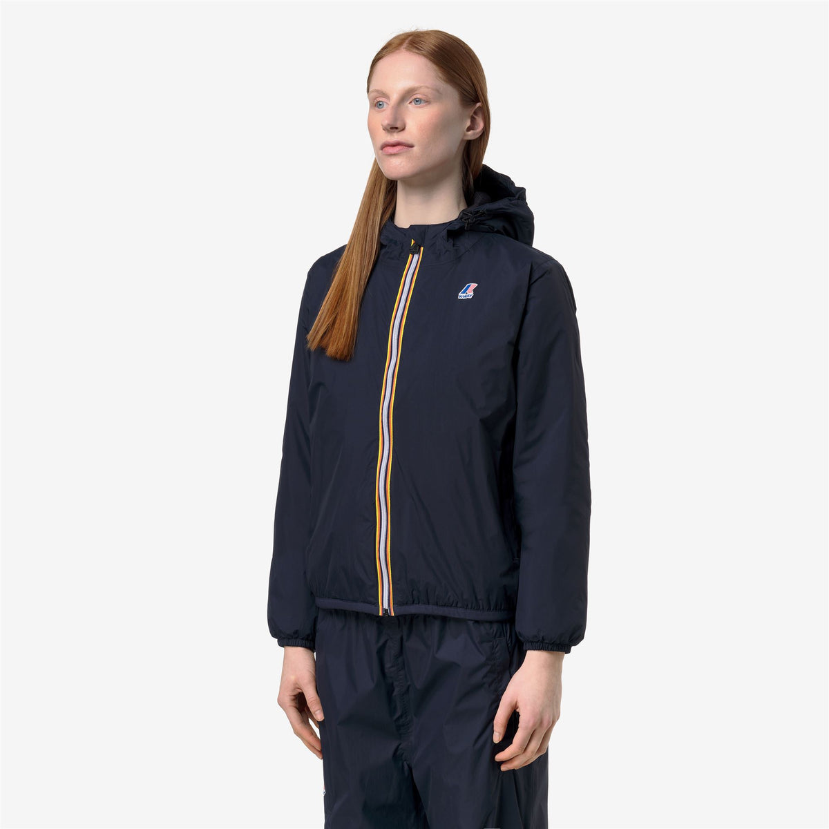 Jackets_WOMAN_LE VRAI 4.0 CLAUDETTE WARM_Mid_Blue Depth - Commercial 5