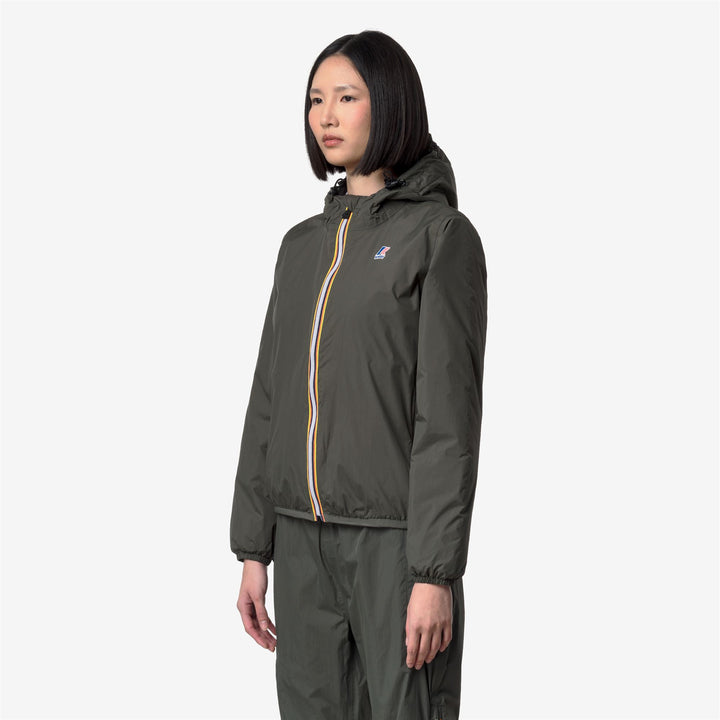 CLAUDETTE WARM - Jackets - Mid - Woman - GREEN BLACKISH 5