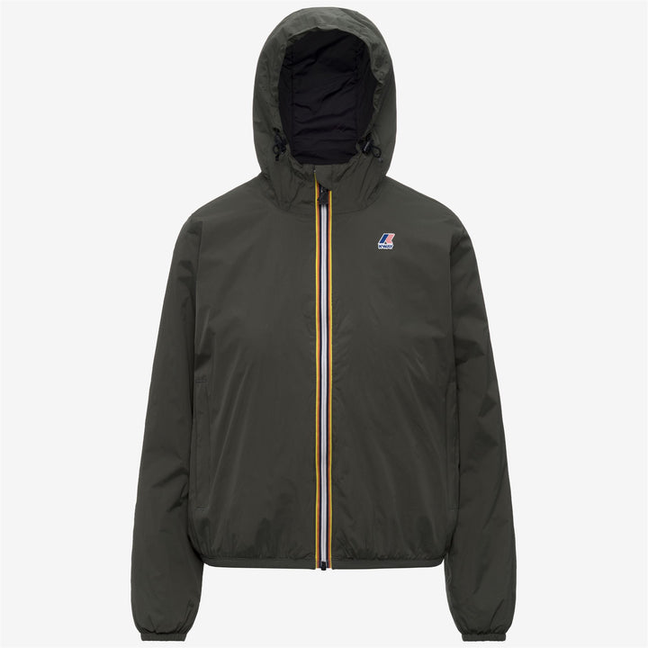 CLAUDETTE WARM - Jackets - Mid - Woman - GREEN BLACKISH 1