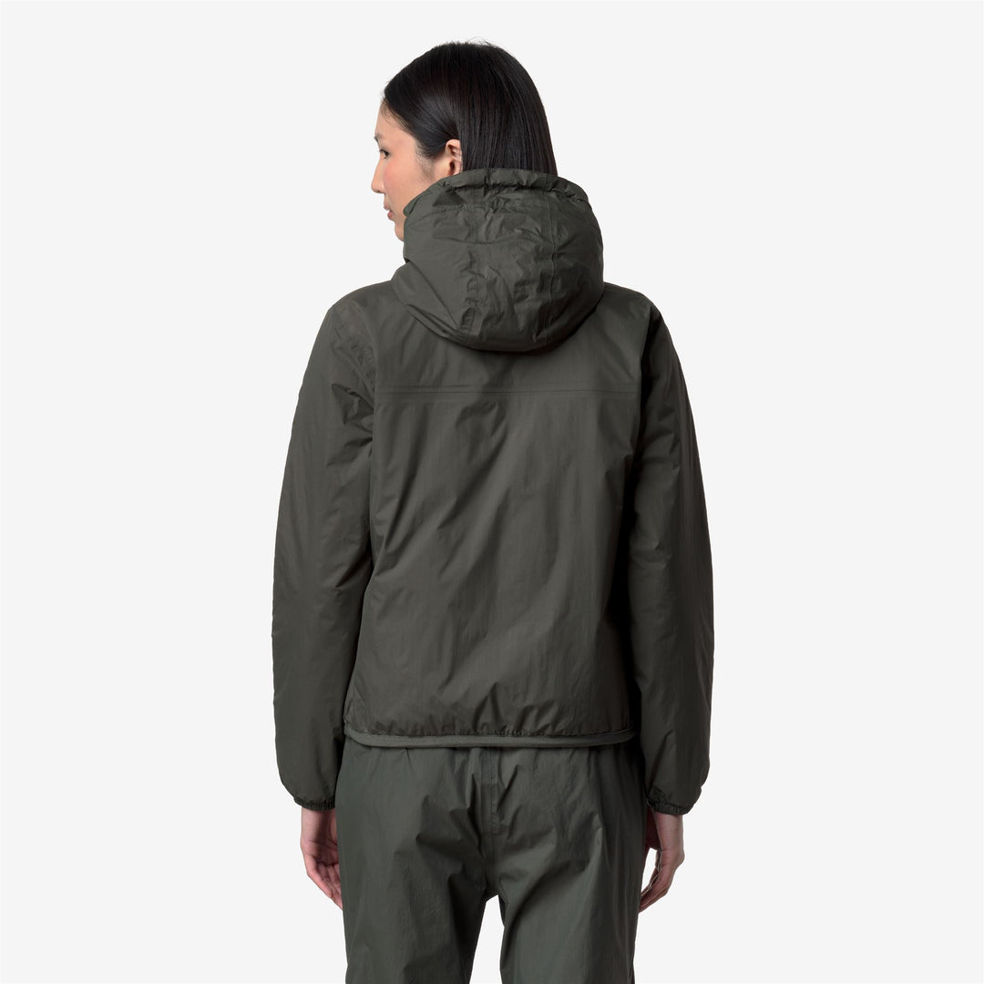 CLAUDETTE WARM - Jackets - Mid - Woman - GREEN BLACKISH main