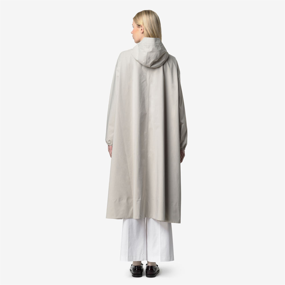 PERNILLA STRETCH DOT Jackets Long Woman BEIGE LT 02