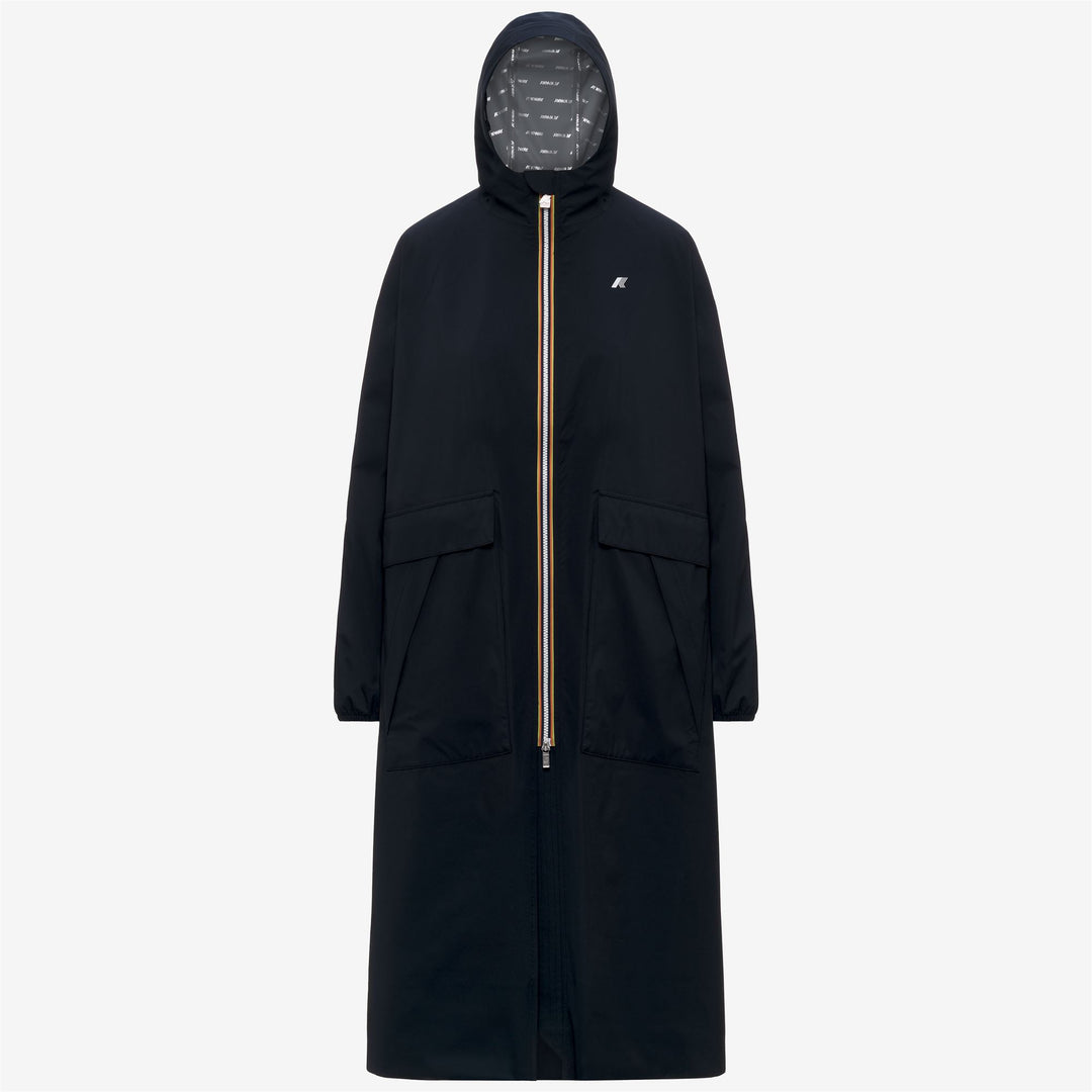 PERNILLA STRETCH DOT - Jackets - Long - Woman - BLUE DEPTH 01