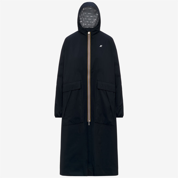 PERNILLA STRETCH DOT - Jackets - Long - Woman - BLUE DEPTH 1