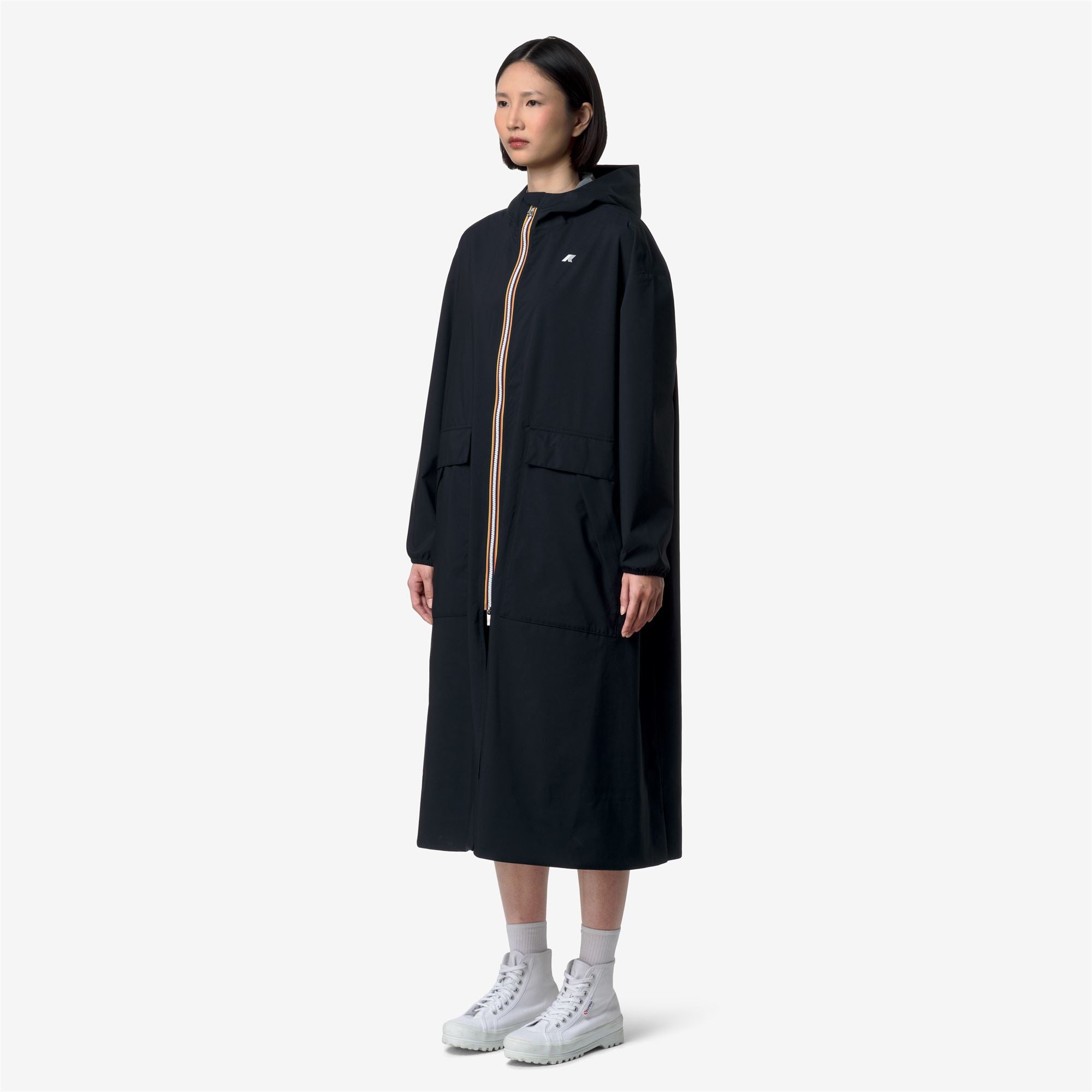 Jackets_Woman_PERNILLA STRETCH DOT_Long_Blue Depth - Commercial 5