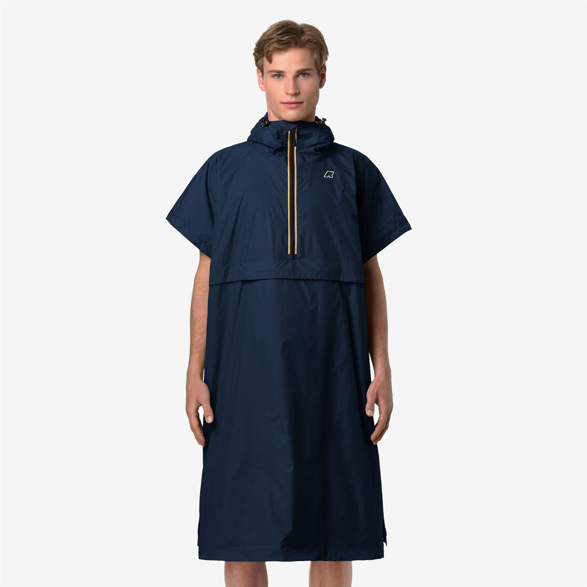 Jackets_Unisex_HENDAYE LF_Poncho_Blue Insignia - Commercial 4