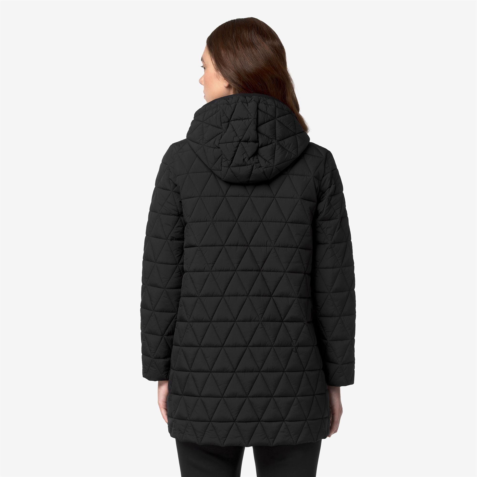 Jackets_Woman_SOPHIE DIAMOND QUILTED WARM_3/4 Length_Black Pure - Black Pure - Commercial 6