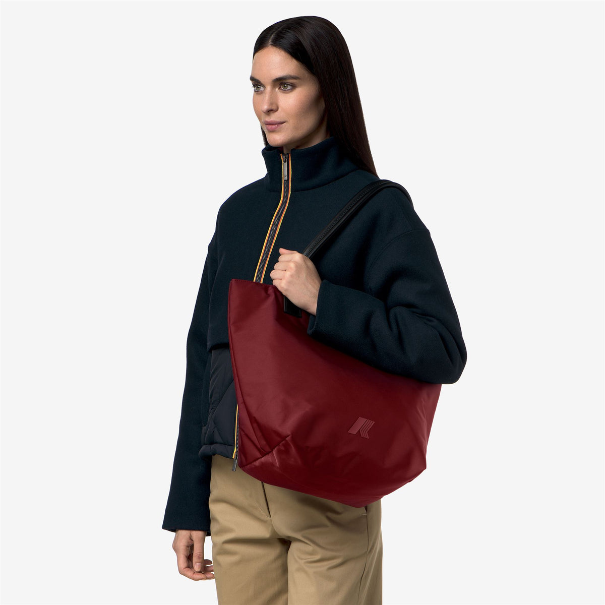 Bags_Unisex_AMABELLE_Tote Bag_Red Dk Scarlet - Commercial 5