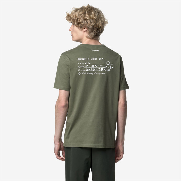 ODOM JERSEY MICKEY - T-ShirtsTop - T-Shirt - Man - GREEN LICHEN-WHITE 6