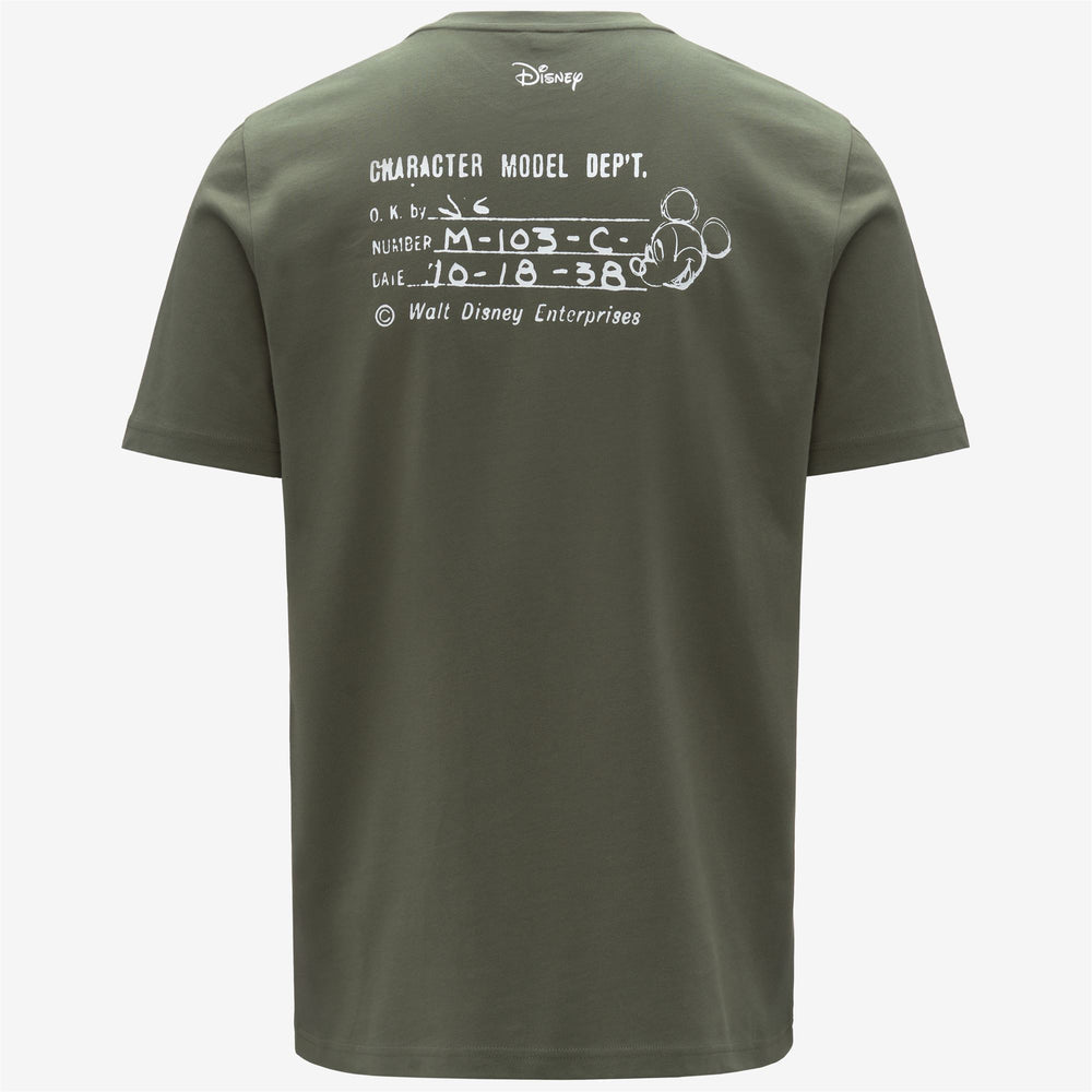 ODOM JERSEY MICKEY - T-ShirtsTop - T-Shirt - Man - GREEN LICHEN-WHITE 02