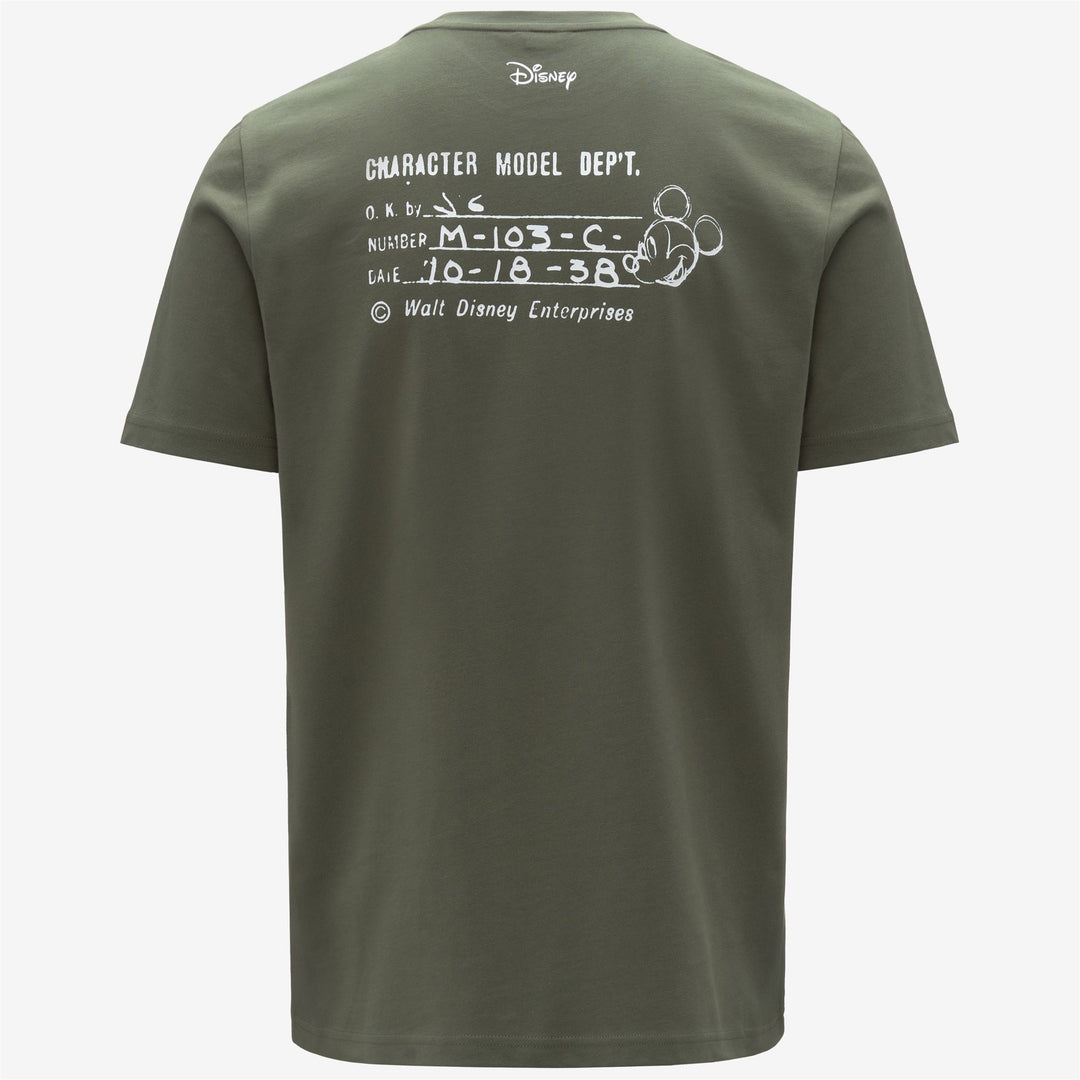 ODOM JERSEY MICKEY - T-ShirtsTop - T-Shirt - Man - GREEN LICHEN-WHITE main