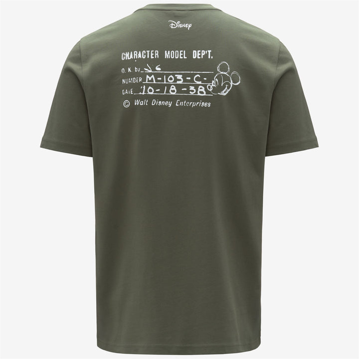 ODOM JERSEY MICKEY - T-ShirtsTop - T-Shirt - Man - GREEN LICHEN-WHITE 2