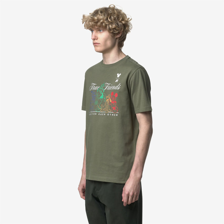 ODOM JERSEY TRUE FRIENDS - T-ShirtsTop - T-Shirt - Man - GREEN LICHEN 5