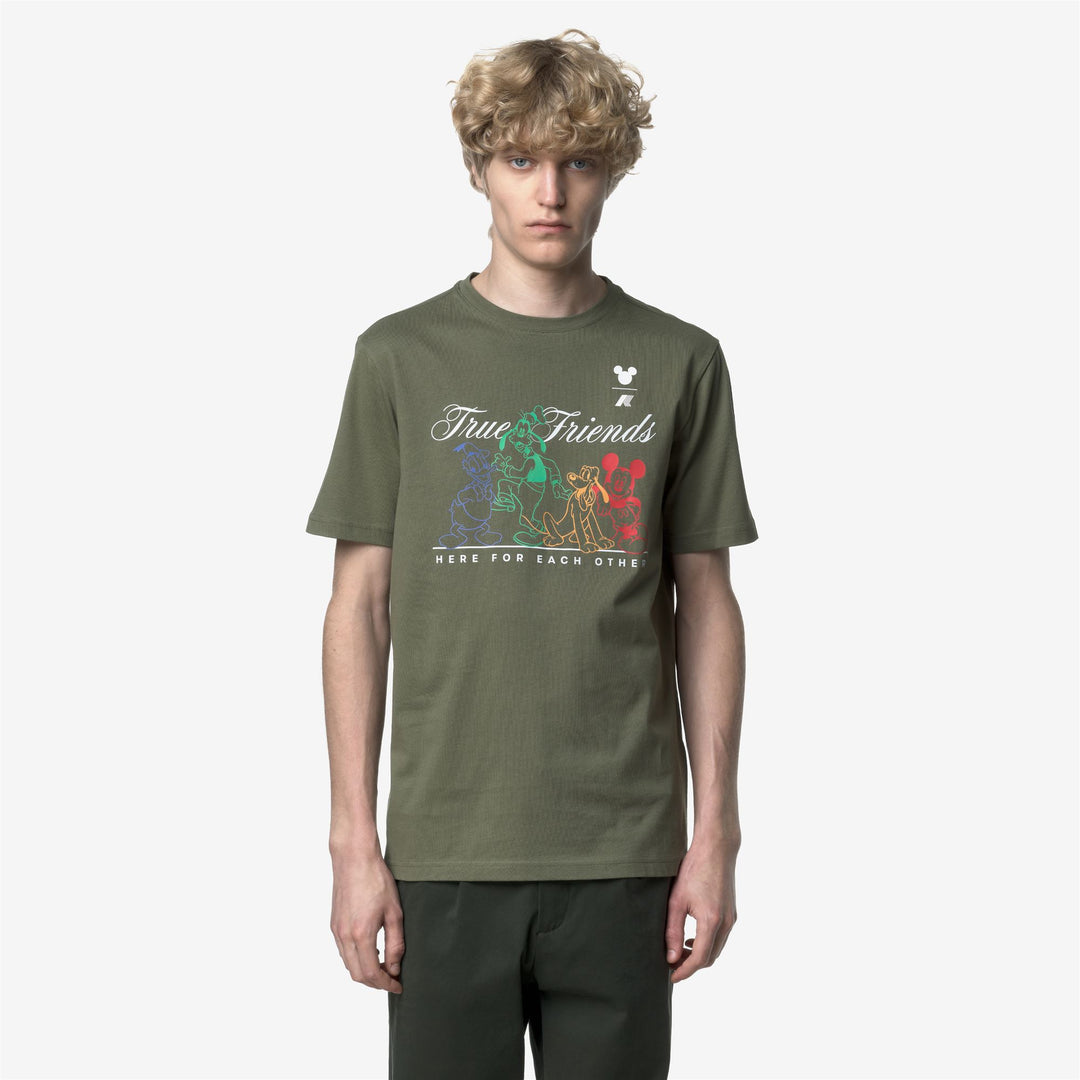 ODOM JERSEY TRUE FRIENDS - T-ShirtsTop - T-Shirt - Man - GREEN LICHEN main