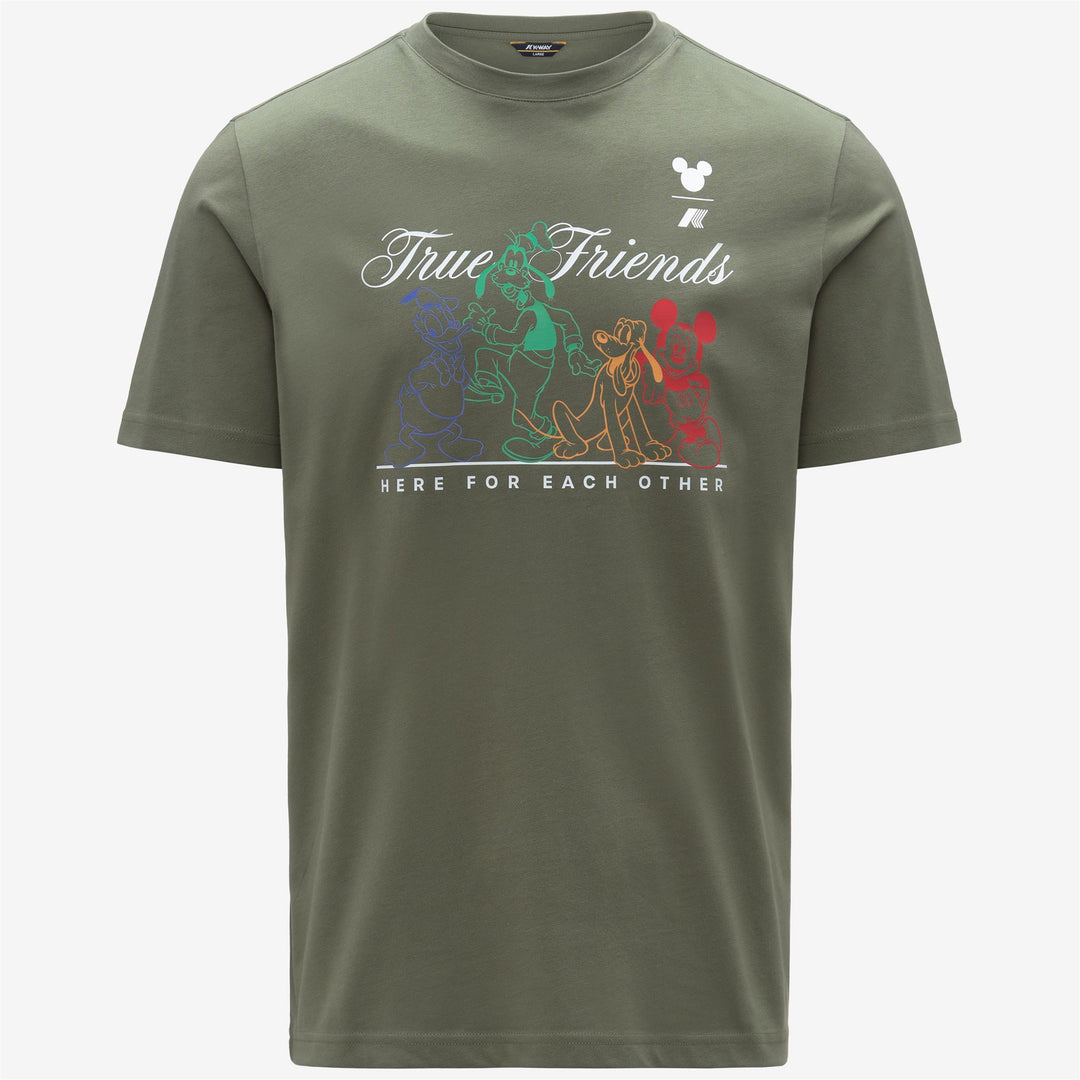 ODOM JERSEY TRUE FRIENDS - T-ShirtsTop - T-Shirt - Man - GREEN LICHEN 01