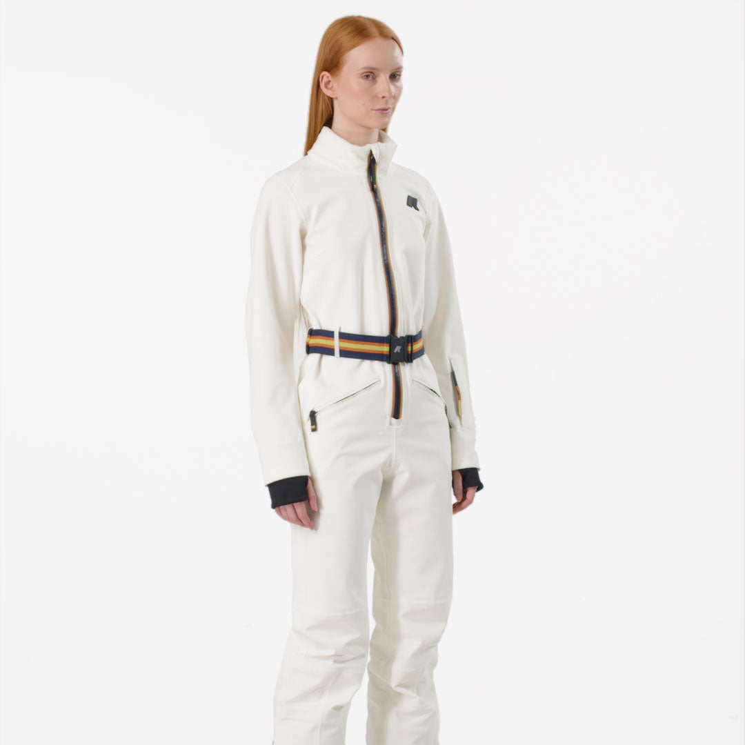 LECHERE ICONIC TAPE - Sport Suits - Coverall Suit - Woman - WHITE GARDENIA