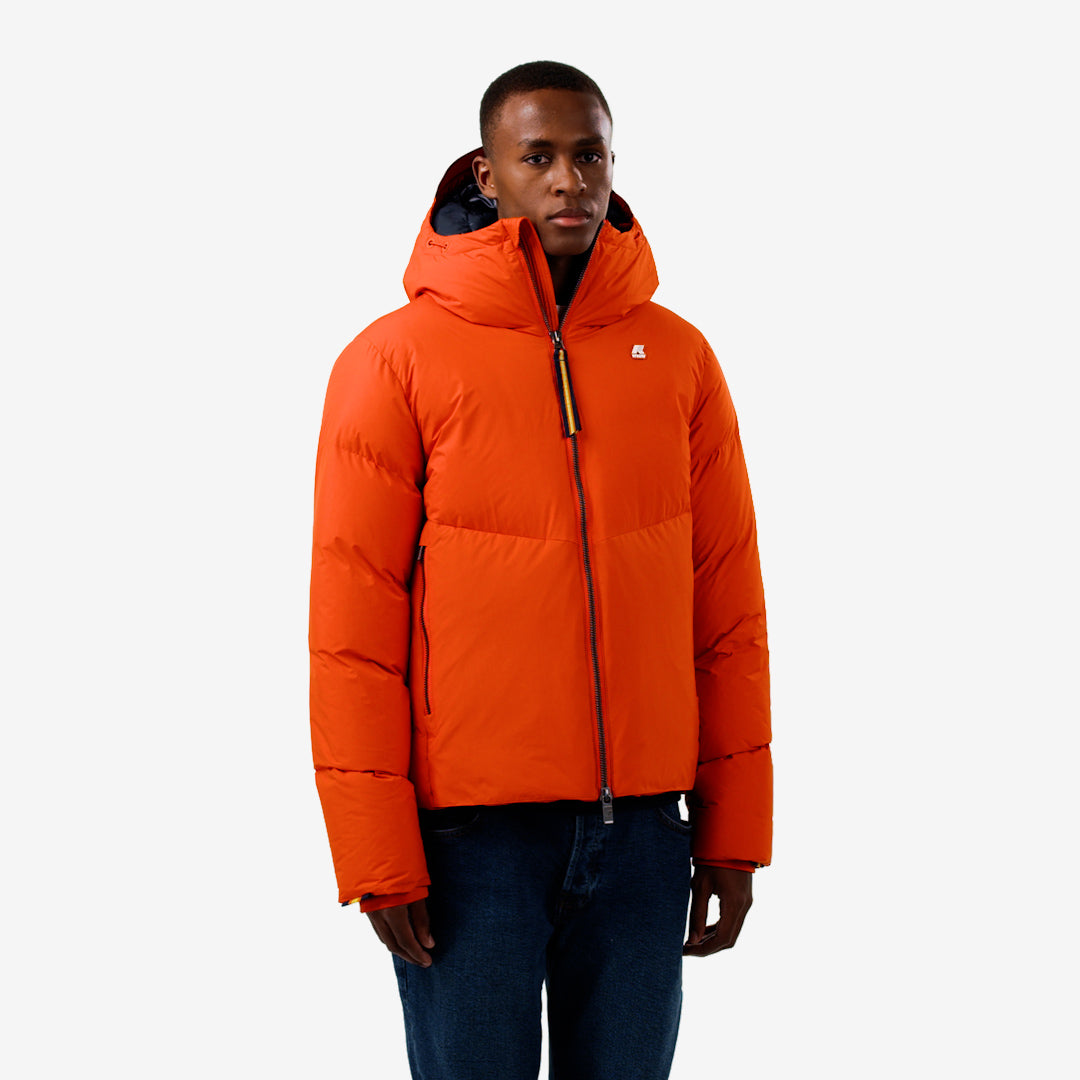 HUGOL THERMO SOFT TOUCH - Jackets - Short - Man - Orange P-Blue D
