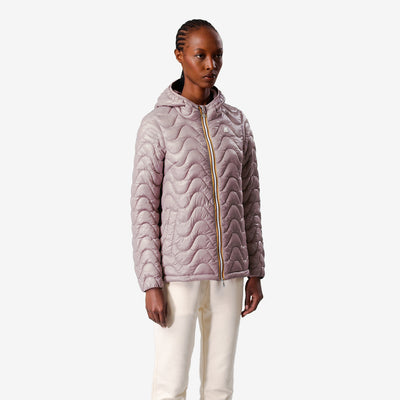 MADLAINE QUILTED WARM - Jackets - Mid - Woman - VIOLET DUSTY