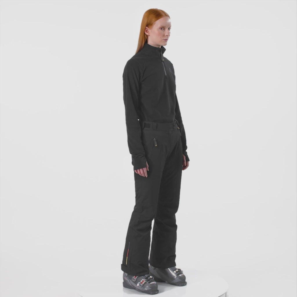 BONNEVAL MICRO TWILL 2 LAYERS - Pants - Sport Trousers - Woman - Black Pure