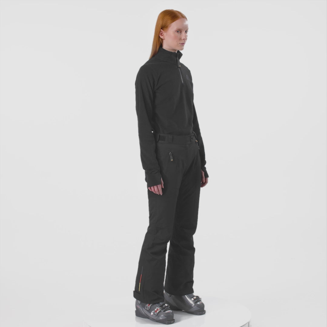 BONNEVAL MICRO TWILL 2 LAYERS - Pants - Sport Trousers - Woman - Black Pure