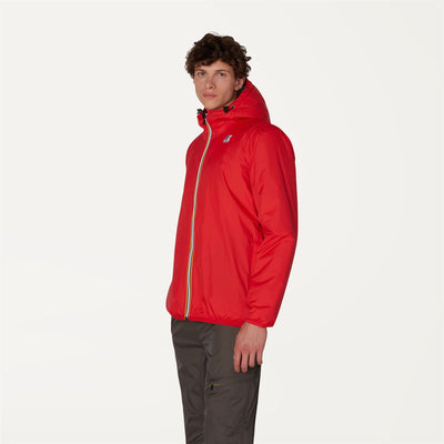 Jackets Unisex LE VRAI 3.0 CLAUDE ORSETTO Mid RED Detail (jpg Rgb)			