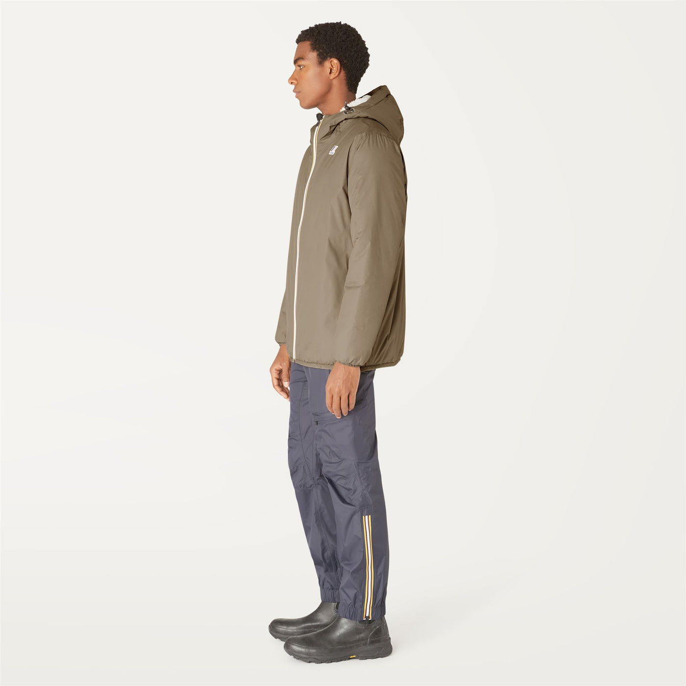 Jackets Unisex LE VRAI 3.0 CLAUDE ORSETTO Mid BEIGE TAUPE Detail (jpg Rgb)			