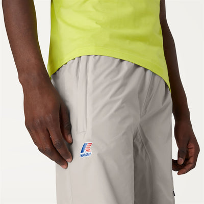 Pants Unisex LE VRAI 3.0 Edgard Sport Trousers GREY LT LEAD Detail Double				