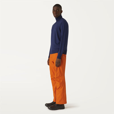 Pants Unisex Noe Micro Twill Sport Trousers ORANGE RUST Detail (jpg Rgb)			