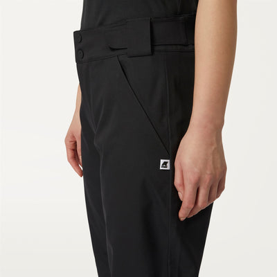 Pants Unisex Noe Micro Twill Sport Trousers BLACK PURE Detail Double				
