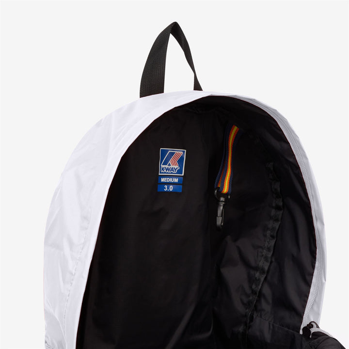 Bags Unisex Le Vrai 3.0 Francois Backpack WHITE Dressed Side (jpg Rgb)		