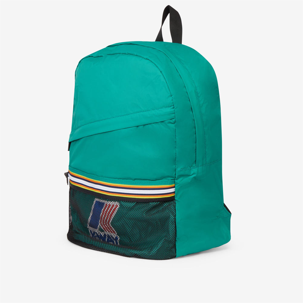 Bags Unisex Le Vrai 3.0 Francois Backpack GREEN Dressed Front (jpg Rgb)	