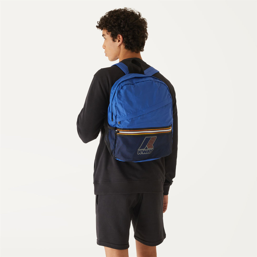 Bags Unisex Le Vrai 3.0 Francois Backpack BLUE ROYAL MARINE Detail Double				