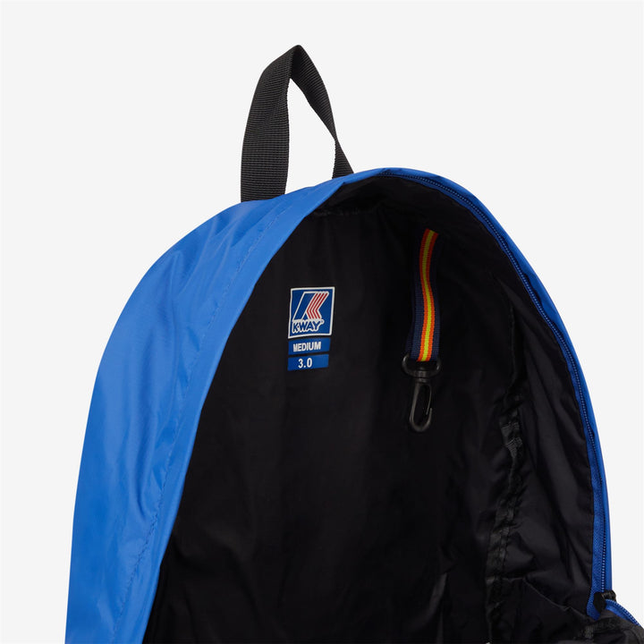 Bags Unisex Le Vrai 3.0 Francois Backpack BLUE ROYAL MARINE Dressed Side (jpg Rgb)		