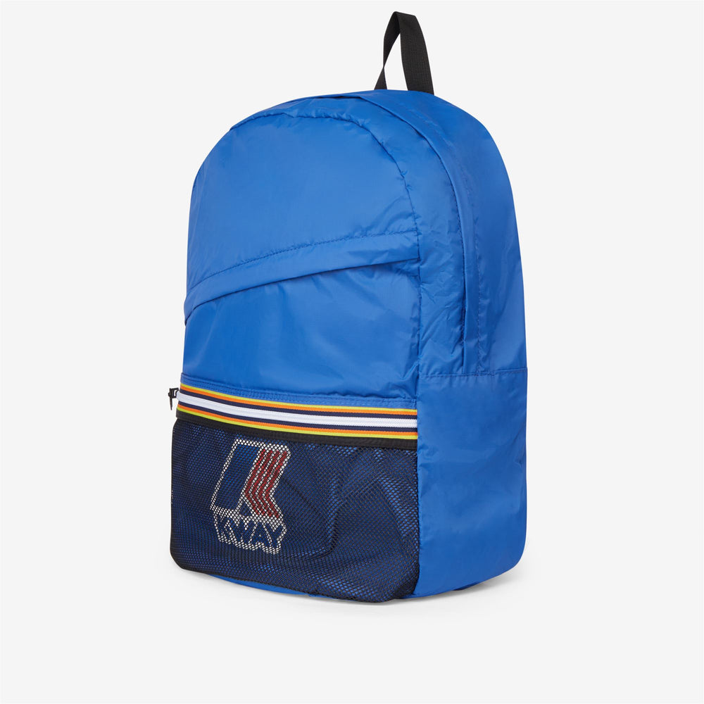 Bags Unisex Le Vrai 3.0 Francois Backpack BLUE ROYAL MARINE Dressed Front (jpg Rgb)	