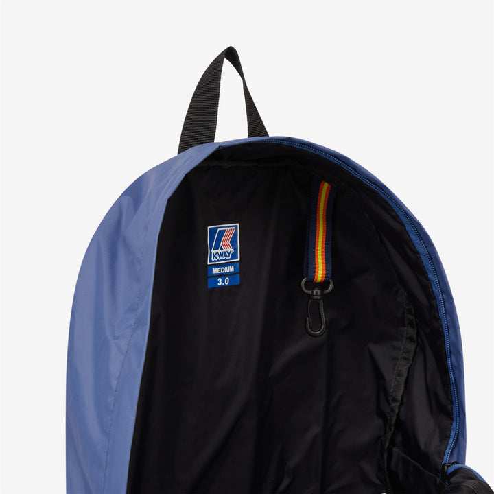 Bags Unisex Le Vrai 3.0 Francois Backpack BLUE INDIGO Dressed Side (jpg Rgb)		