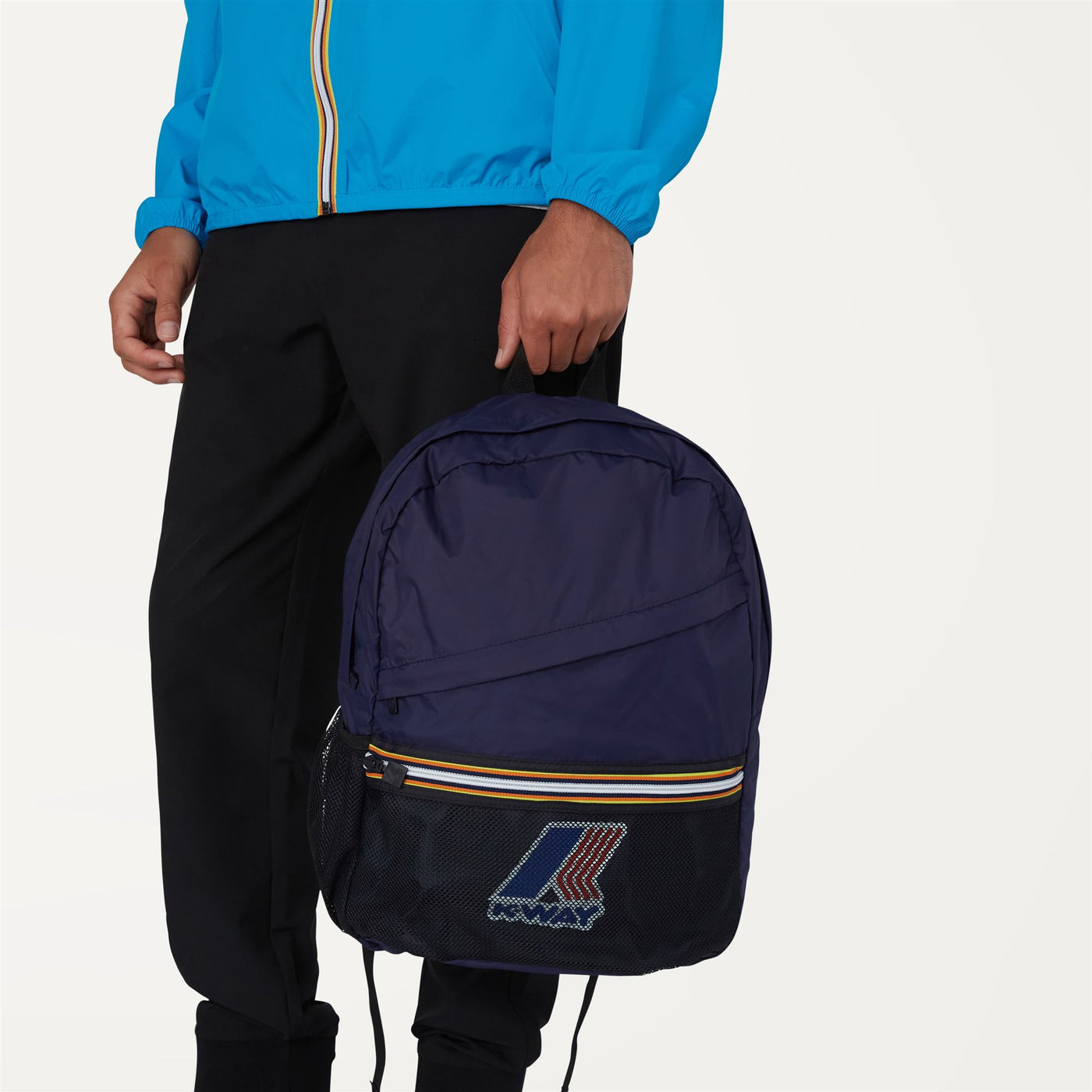 Bags Unisex Le Vrai 3.0 Francois Backpack BLUE DEPTH Detail Double				