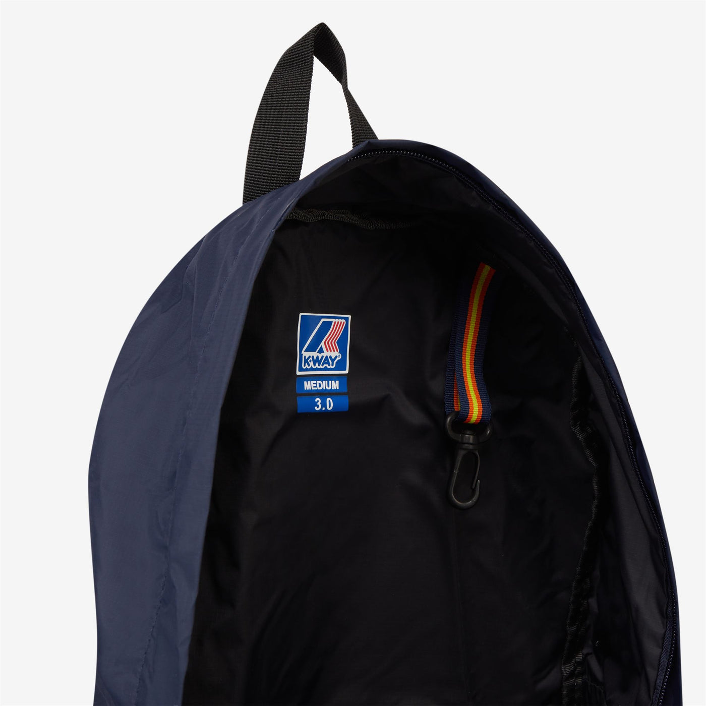 Bags Unisex Le Vrai 3.0 Francois Backpack BLUE DEPTH Dressed Side (jpg Rgb)		