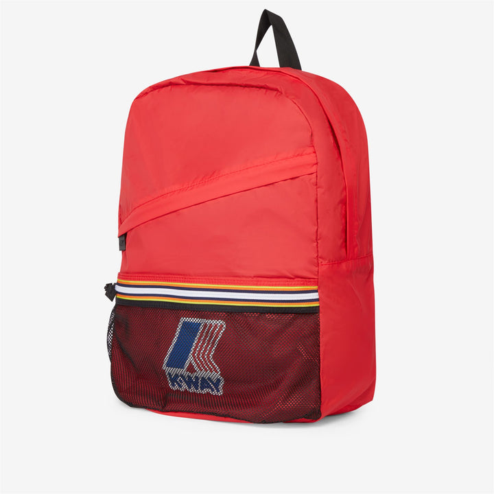 Bags Unisex Le Vrai 3.0 Francois Backpack RED Dressed Front (jpg Rgb)	