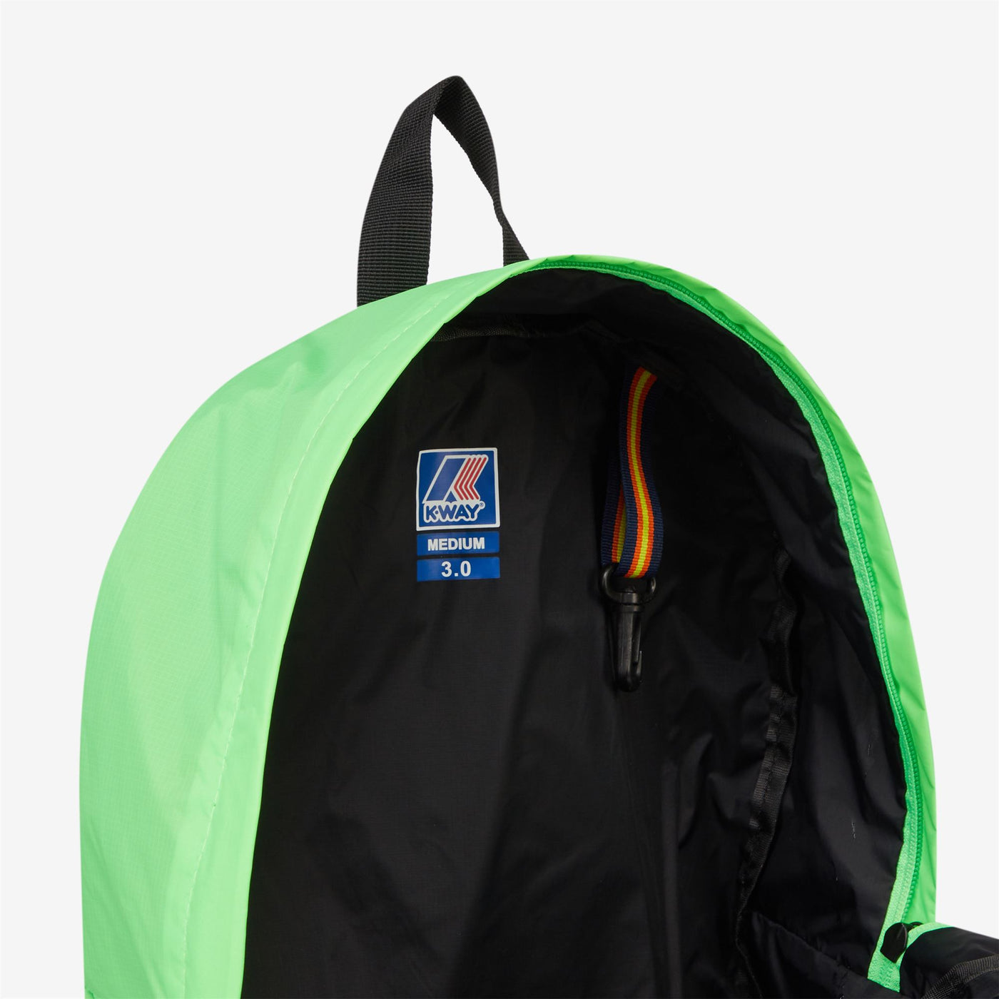 Bags Unisex Le Vrai 3.0 Francois Backpack GREEN CLASSIC Dressed Side (jpg Rgb)		
