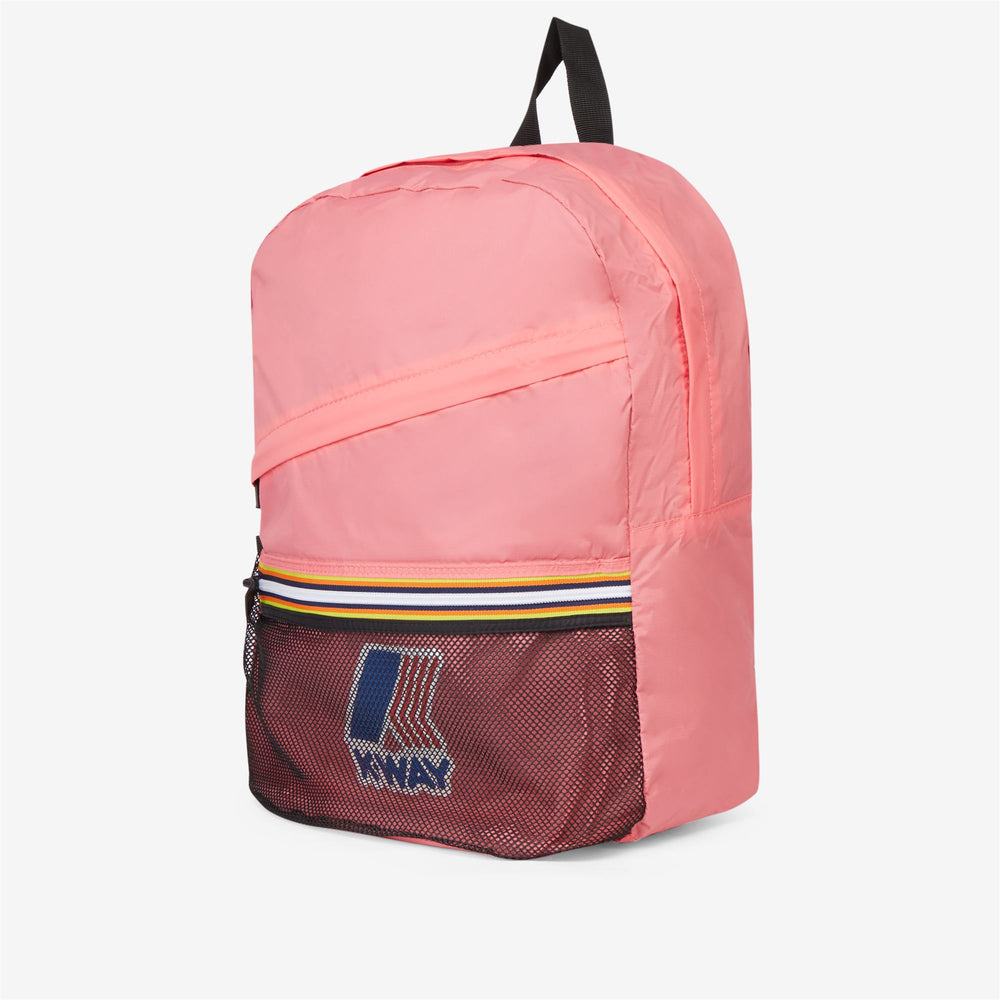 Bags Unisex Le Vrai 3.0 Francois Backpack PINK MD Dressed Front (jpg Rgb)	