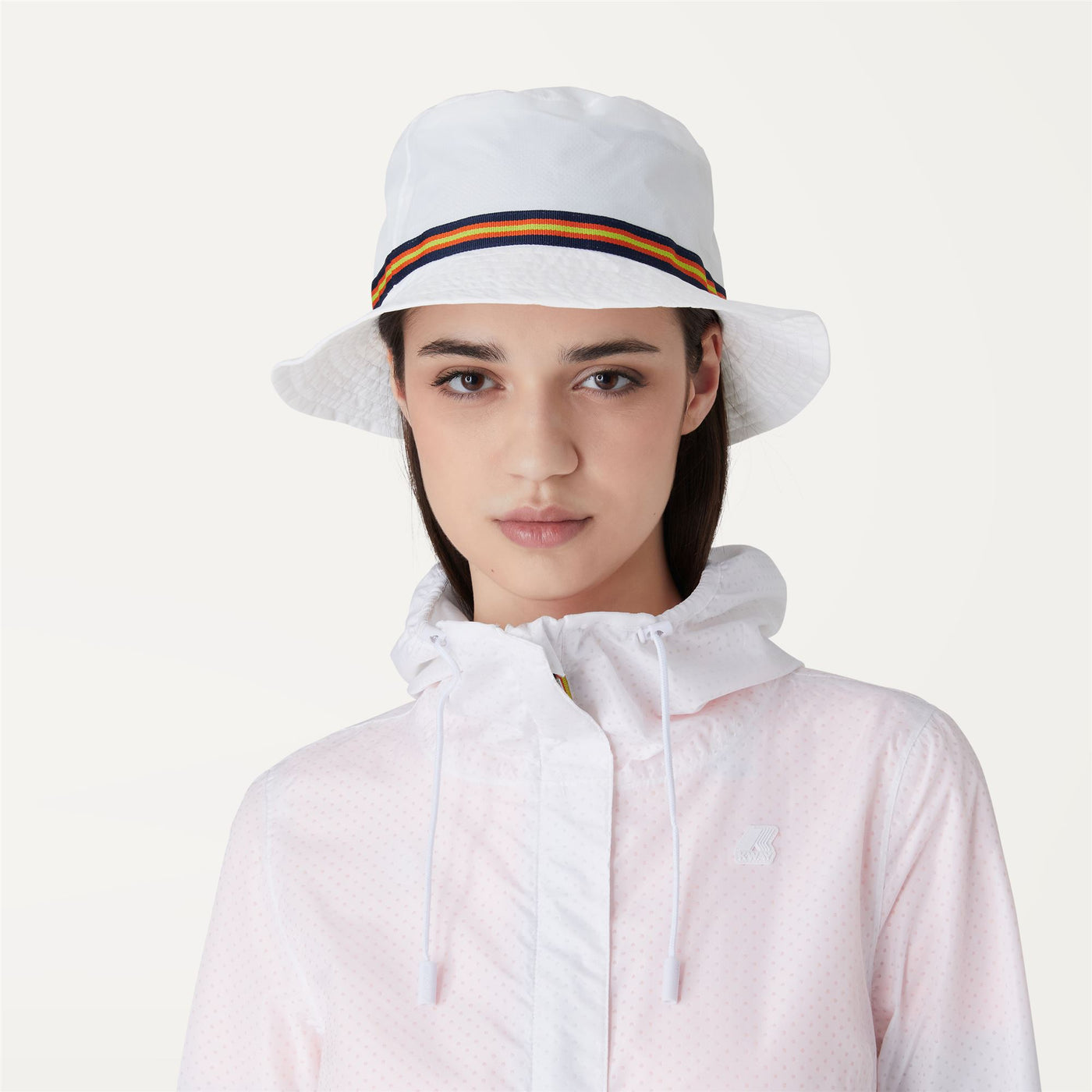 Headwear Unisex LE VRAI 3.0 PASCAL TAPE Hat WHITE Detail Double				