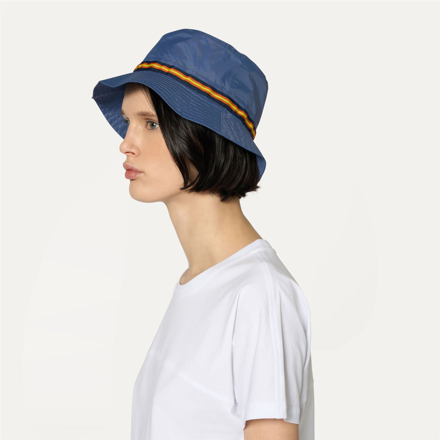 Headwear Unisex LE VRAI 3.0 PASCAL TAPE Hat BLUE INDIGO Dressed Back (jpg Rgb)		